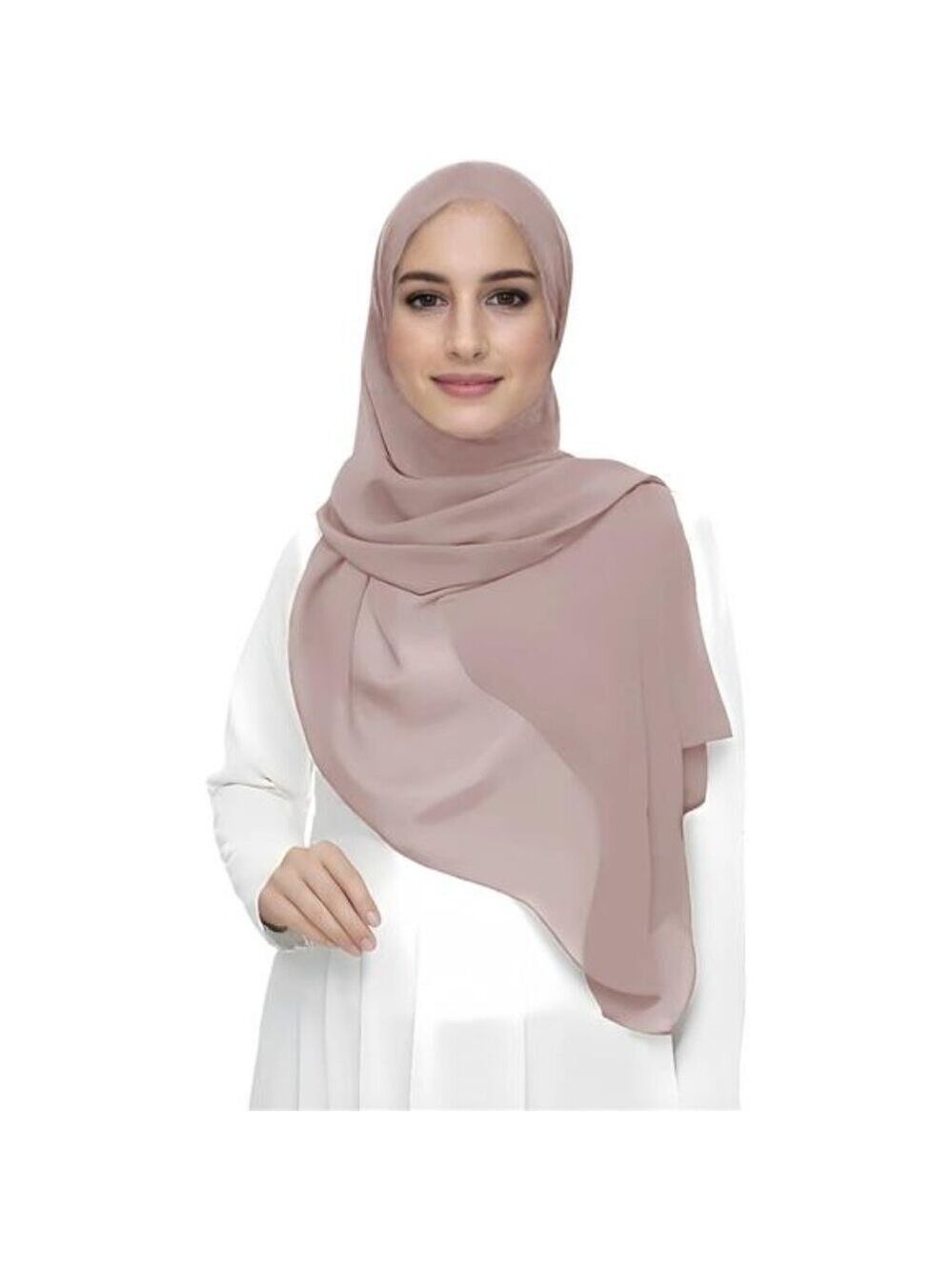 Chiffon Hijab Head Scarf Shawl Wrap Lightweight Opaque Long Large Women Muslim